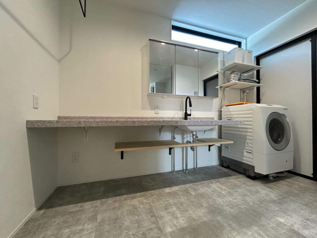 洗面台　施工後